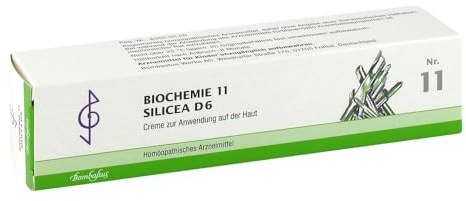 BIOCHEMIE 11 Silicea D 6 Cre 100 ml