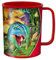3D LiveLife Tazas originales - Sonrisas de Dino de Deluxebase. Taza de plástico de dinosaurios 3D Lenticular de 300ml para niños, con ilustraciones con licencia del reconocido artista Michael Searle