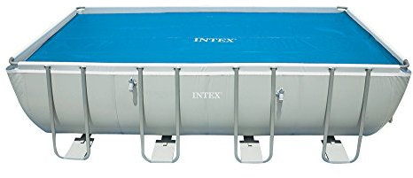Intex Bâche solaire pour piscine carrée 7,32 x 3,66 m