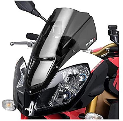 Puig 4110F Z-Racing Scheibe optimierte Aerodynamik, Dunkel Getönt