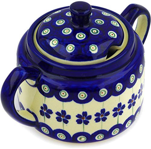 Unbekannt Bunzlauer Sucrier en céramique Motif 166 a 0,35 l