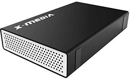 X-MEDIA XM-EN3451 USB 2.0 IDE SATA Aluminum Hard Disk Drive HDD External Enclosure Case, Support 3.5-Inch IDE, 3.5-Inch SATA/SSD Hard Disk Drive