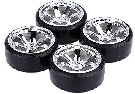 GoolRC 4ST Set 1 10 Drift Reifen hart Autoreifen für Traxxas HSP Tamiya HPI Kyosho auf der Straße Drift Auto