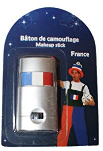 Fiesta Palace - Maquillage France Stick Bleu Blanc Rouge