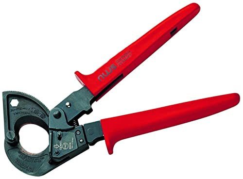 NWS 046-250 - Cortacables acción carraca para cables de cobre y aluminio de 250 mm.