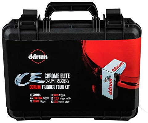 Ddrum CETOURPK Trigger, Rot/Schwarz, 5 Stück
