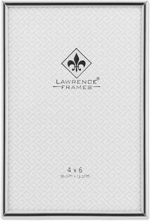 Lawrence Frames Simply Metall-Bilderrahmen, 10,2 x 15,2 cm, silberfarben