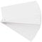 Exacompta 13405B 100er Pack Karton-Trennstreifen. 10,5 x 24 cm weiß. Für eine übersichtliche Anblage Ihrer Dokumente. Trennlaschen Trennblätter Ordner Register Blauer Engel