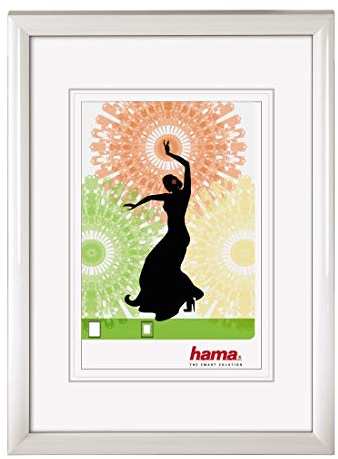 Hama Kunststoffrahmen Madrid, Weiß, 40 x 50 cm