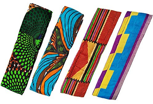 GEWA Tragegurt für Djembe, Länge 4,35 m, unterschiedliche Designs (keine Farbwahl möglich), zum Selbstknoten