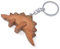 Schlüsselanhänger aus Holz - Stegosaurus