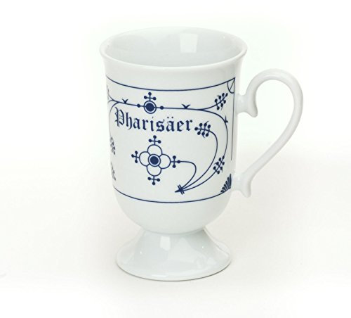 Ocean-Line Wilhahn (früher, Pharisäer Becher Indisch Blau (auch Zwiebelmuster oder Strohblume genannt) aus Porzellan