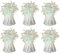 Balloon Weights 6 Pack Iridescent Foil, Suitable for Helium Balloons at Birthdays, Parties, Events, Weddings & Celebrations, Heavy & Durable 85g