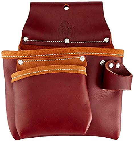 Occidental Leather 2 Pouch Pro Tool Bag - 9 Pockets & Tool Holders - Made in USA