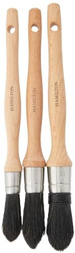 Hamilton Prestige Pure Bristle Sash Paint Brush | Pack of 3