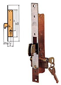 MCM - Cerradura Embutir P/Metalica Mcm 21