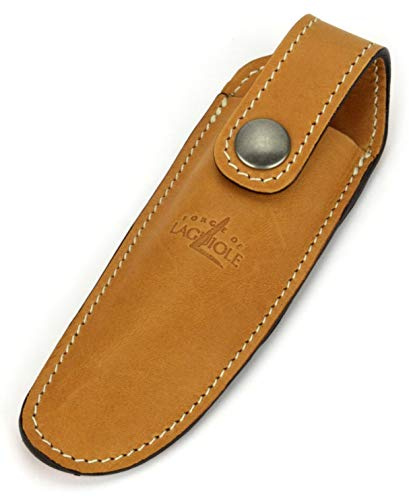 Forge De Laguiole A3F braunes Gürteletui aus Leder für EIN Laguiole Taschenmesser 11/12 cm