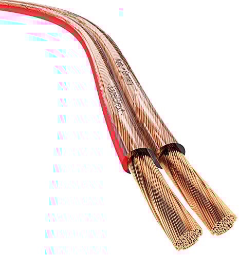KabelDirekt – Lautsprecherkabel – Made in Germany – aus reinem Kupfer – 30m (2x2,5mm² HiFi Audio Boxenkabel für Lautsprecher & Surround Systeme, reines Kupfer, mit Polaritätskennzeichnung)