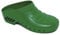 Gima - Zoccoli Professionali, Anatomici, Unisex, Antiscivolo, Antistatici, Tomaia Non Forata, Suola Forata, Colore Verde, Misura 37 EU, 1 Paio