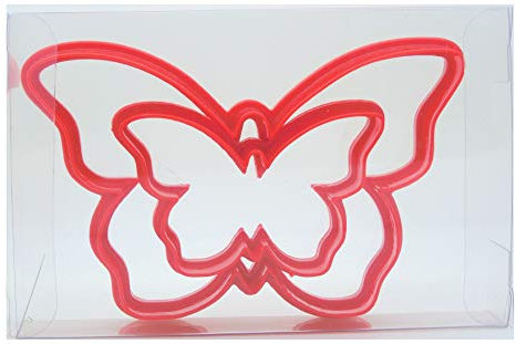 Butterfly Cookie Cutter Set of 2, Biscuit, Pastry, Fondant Clay Cutter
