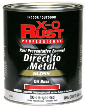 True Value Company XO6-QT XO Bright Red Enamel, 1 Quart