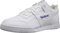 Reebok Unisex Workout Plus Low-Top, White/Royal, 45 EU