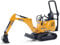 bruder 62003 - JCB Mikrobagger 8010 Cts - 1:16 Baustelle, Baufahrzeug, Löffelbagger, Minibagger, bworld, Baumaschine, Spielzeug