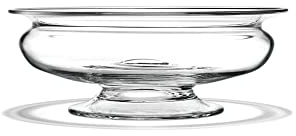 Holmegaard Blumenschale Ø25 cm Old English aus mundgeblasenem Glas, klar