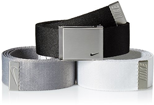 Nike Herren 3er-Pack Golf Web Gürtel