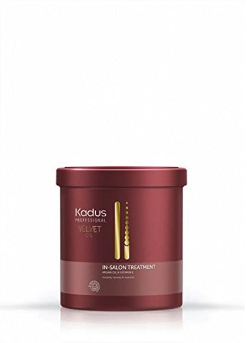 Kadus Velvet Oil Treatment 750 ml Unparfümiert für geschädigtes Haar, Weich und luxuriös, Glättet und verleiht Glanz für gesünderes Haar