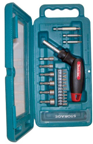 Makita P-71613 - Cricchetto + set di punte da 23 pezzi