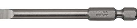 Klauke Schlitz-Bit KL2007335 73mm 0.6x3,5 Bit für Schlitzschrauben 4012078586900
