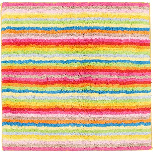 Cawö Home Badteppiche Life Style Streifen 7008 Multicolor - 25 60x60 cm