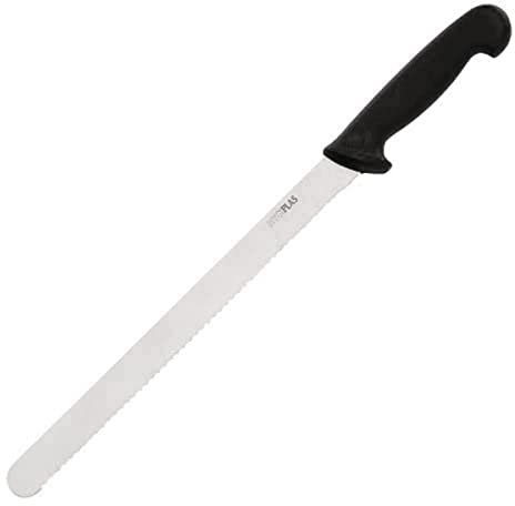Hygiplas Slicer Serrated Black - 12