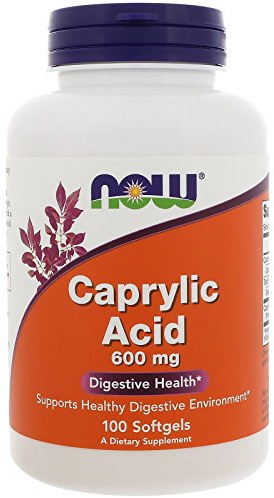 Caprylic Acid, 600mg - 100 softgels