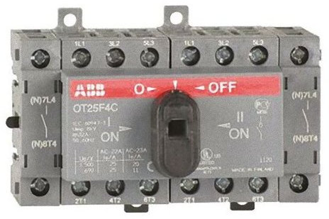 ABB OT25F4C Componente Elettronico, White