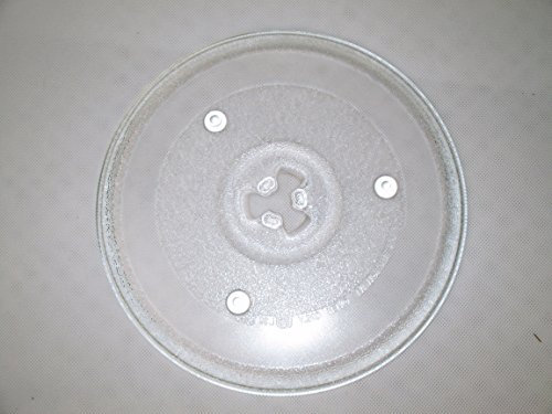 Plato giratorio para microondas (cristal, plato de repuesto, UNI DU = 270 mm / 27 cm / 27,0 cm, hueco trapezoidal) 27cm durchmesser