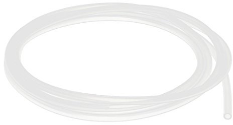 sourcing map 3 mm x 5 mm Silikon-Schlauch Bier Wasser Luftschlauch Halbdurchsichtig Lebensmittelqualität, 2 Meter de