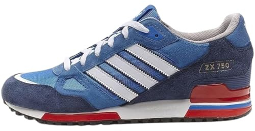 adidas Men's Zx 750' Sneaker, Blue, 9 UK