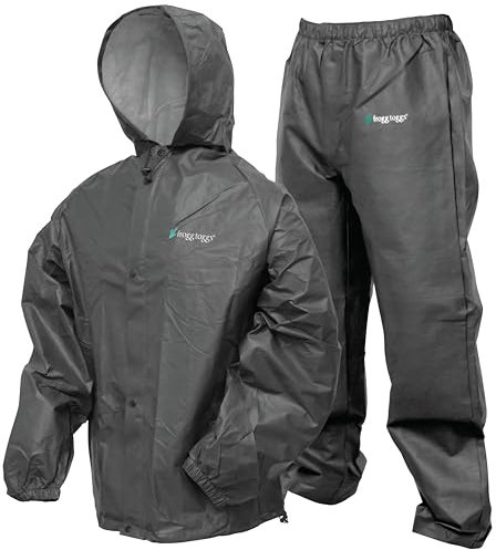 FROGG TOGGS Traje de lluvia unisex Pro Lite, impermeable, transpirable, fiable protección contra el clima húmedo (paquete de 1)