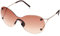 Porsche Design Sonnenbrille P8621 B 99 1 145 Oval Sonnenbrille 99, Gold