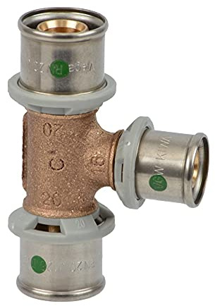 Viega Rotguß-T-Stück SANFI*-P 2118, 303518
