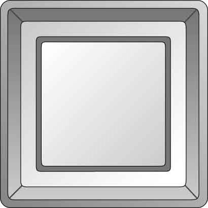 Elso Zentralplatte mit Drucktaste RIV, edelstahleffekt, 2330011