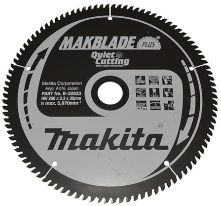 Makita Makblade+ Saegeblatt, 260 x 30 mm, 100Z, B-32633