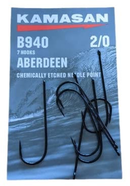 Kamasan B940 Aberdeen Classic Hook: 2/0