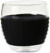 Bodum PAVINA 2-teiliges Gläser-Set (Rutschfester, farbiger Silikonring, 0,35 liters) schwarz