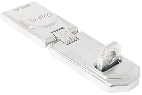 Sterling AHS155 Heavy Security Hasp and Staple 155mm with 1 Link