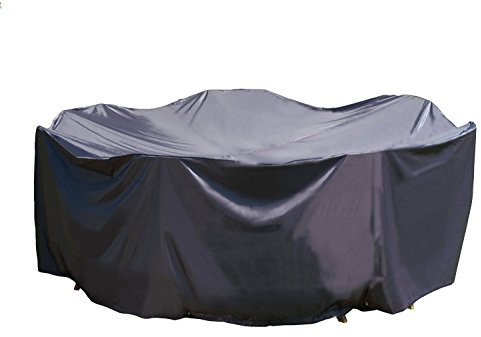 Wehncke Schutzhülle Deluxe für Sitzgruppen, anthrazit, Ø 320 x 93 cm, 15178
