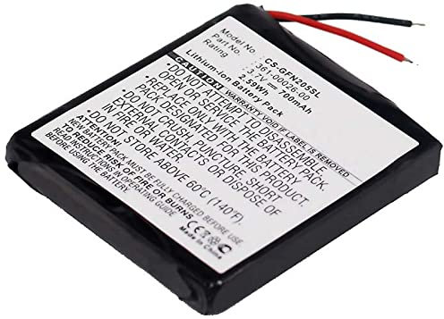 Akku für Garmin Typ 361-00026-00, 3,7V, Li-Ion
