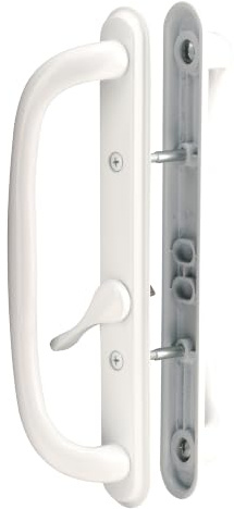 prime-line Produkte C 1288 Schiebetür Griff Set mit 25,4 cm Pull, Weiß